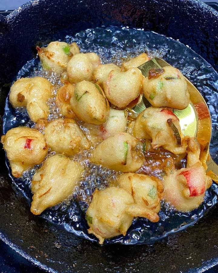 cucur nasi jejari ketam