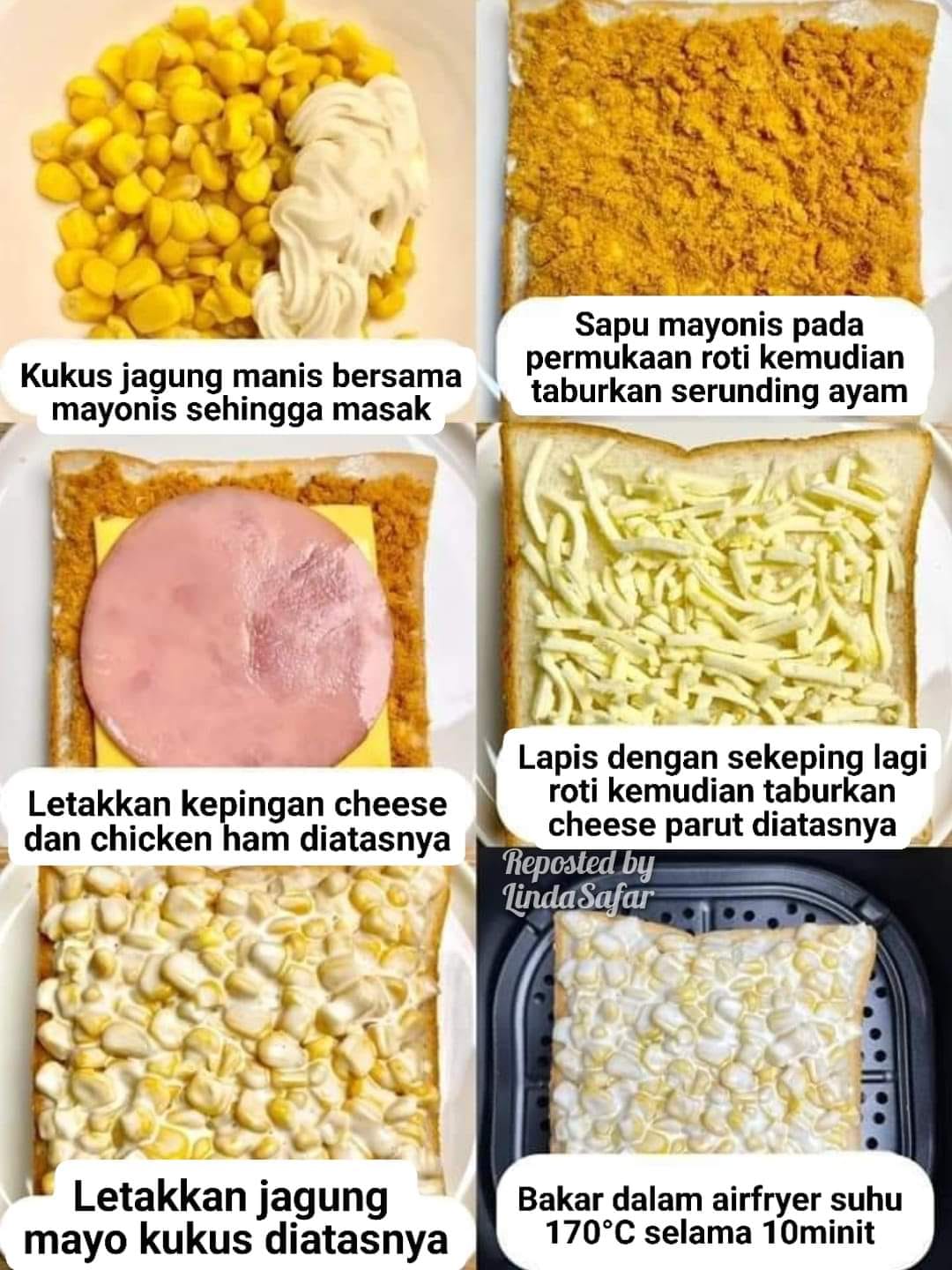 sandwich jagung ayam