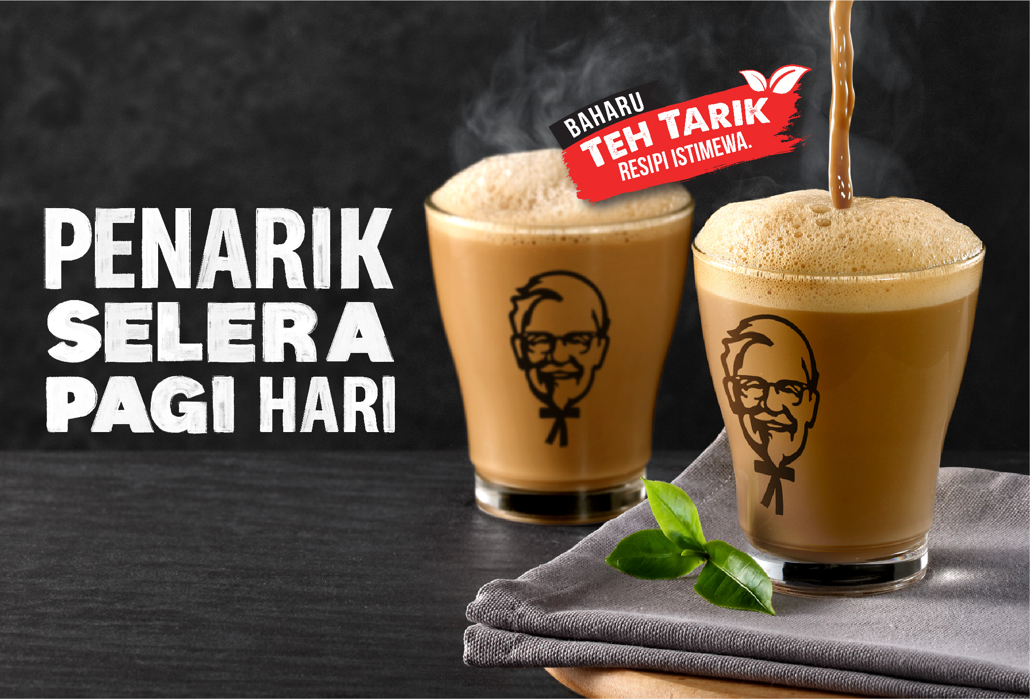 KFC perkenal Hot Teh Tarik