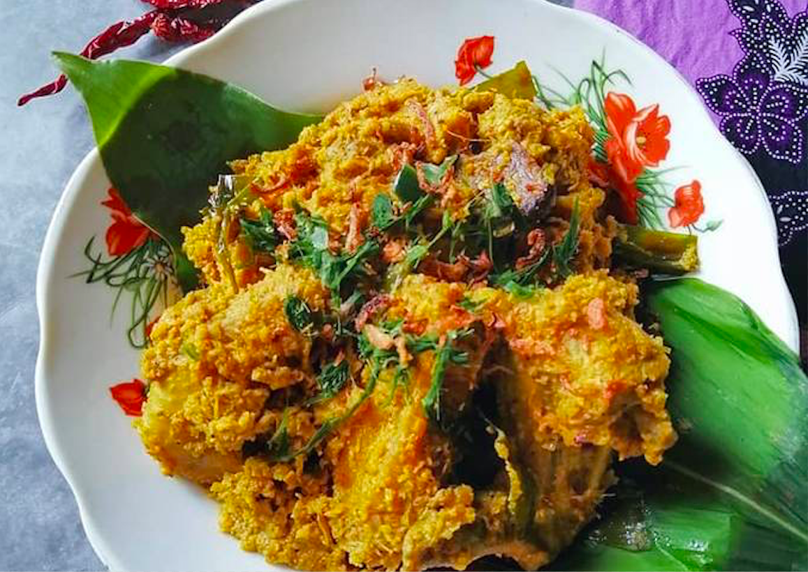 rendang ayam pedas perak