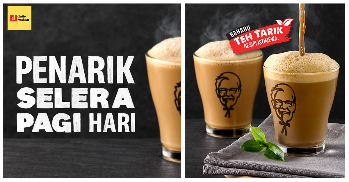 KFC perkenal Hot Teh Tarik