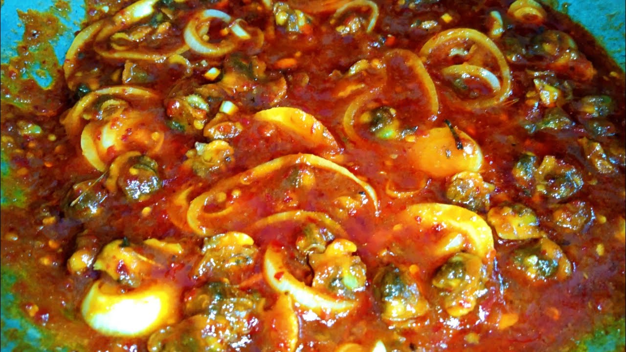 sambal tumis kerang