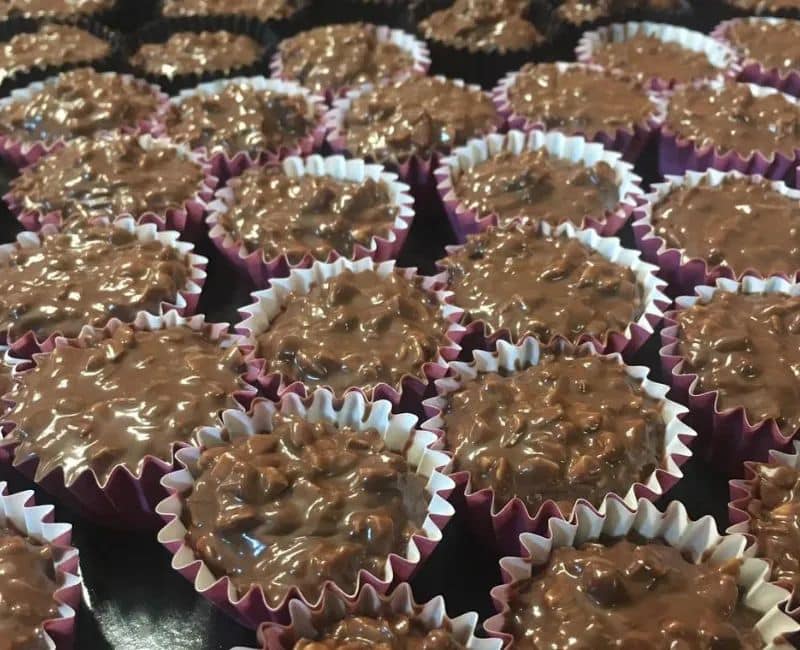 Almond Nibs ala Ferrero Rocher