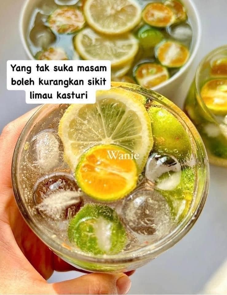 Air Lemon Asam Boi Ala-Ala Secret Recipe