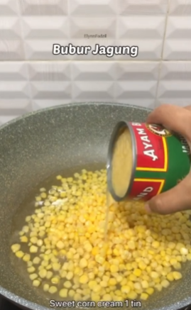 Bubur Jagung Tin