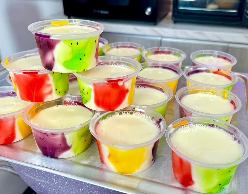 Puding Tutty Fruity Viral