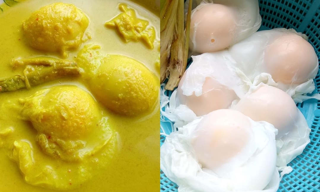 Telur Itik Masak Lemak Rebung