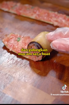 Terung Daging Gulung Crispy