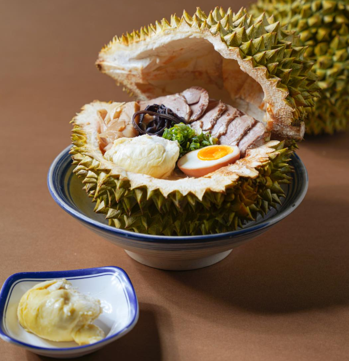 ramen dalam durian