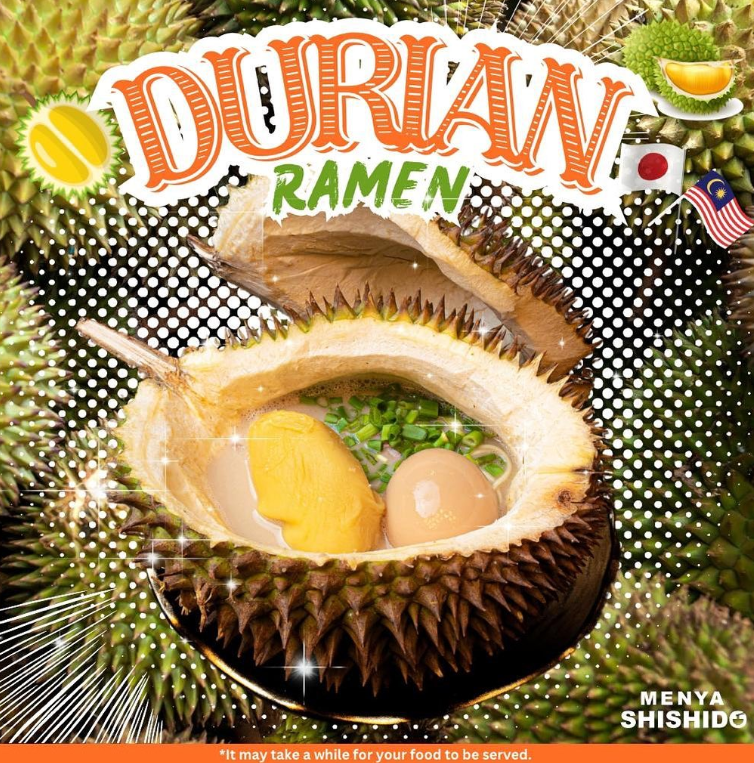 ramen dalam durian