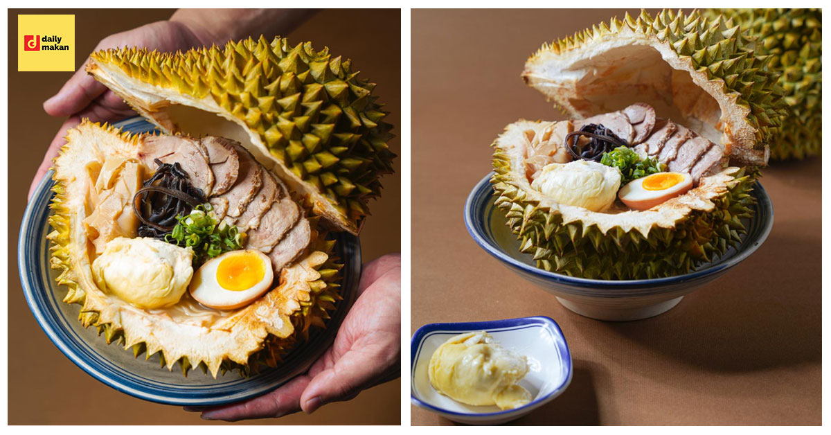 ramen dalam durian