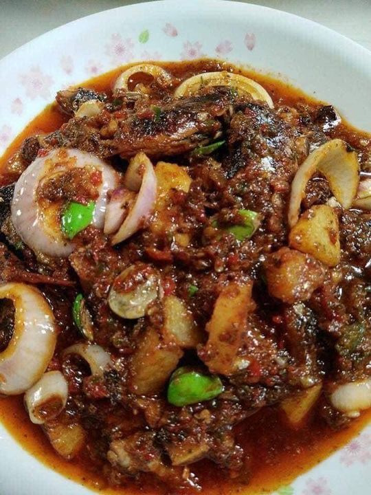 Sambal Sardin Cili Padi Kentang