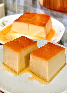 puding roti karamel