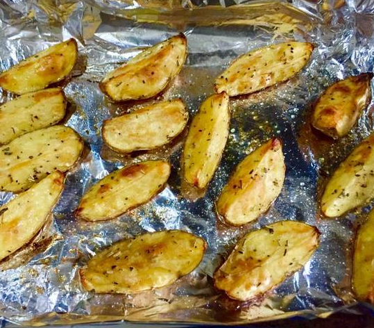 butter potato grilled