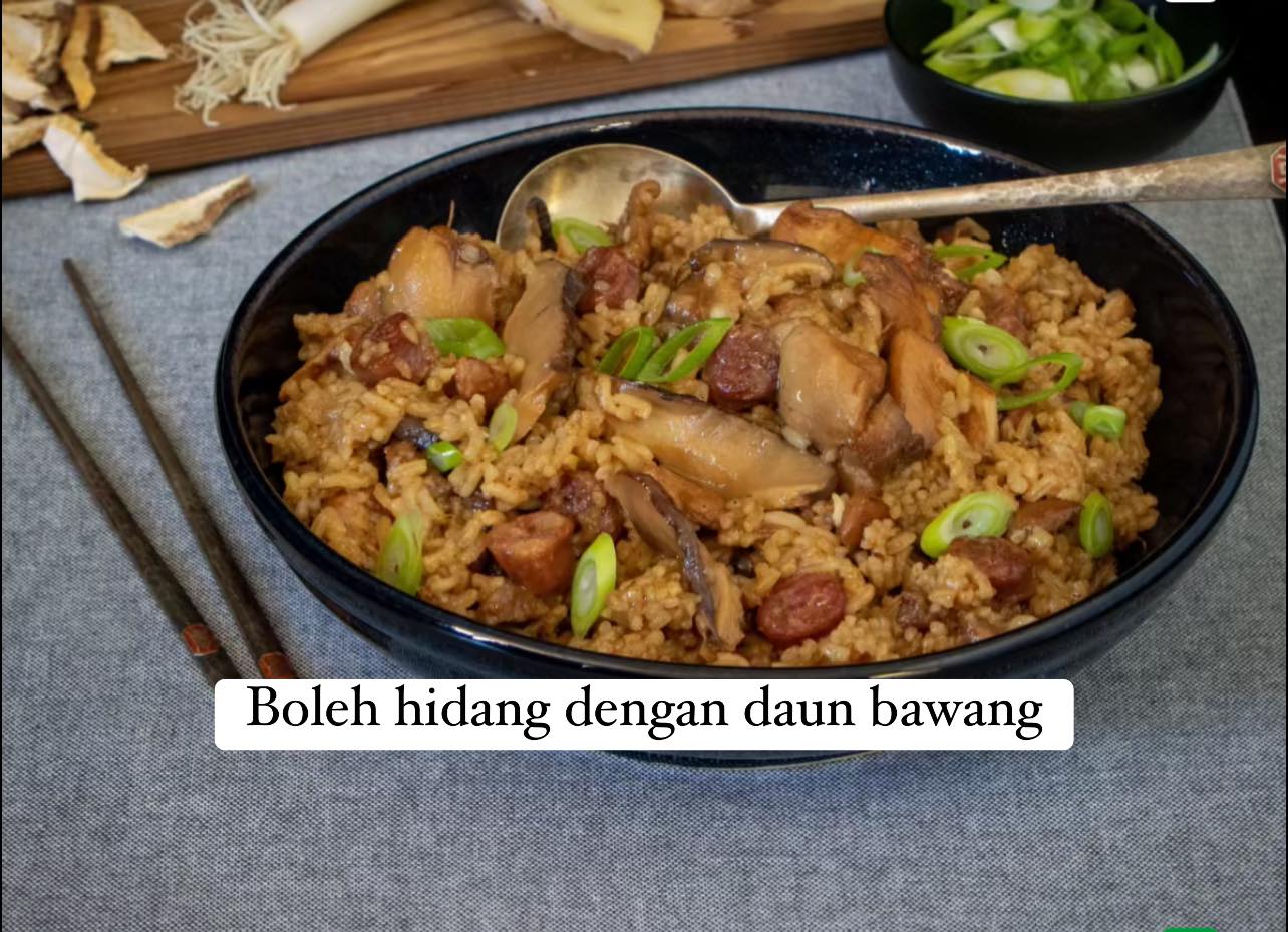 nasi ayam claypot versi halal