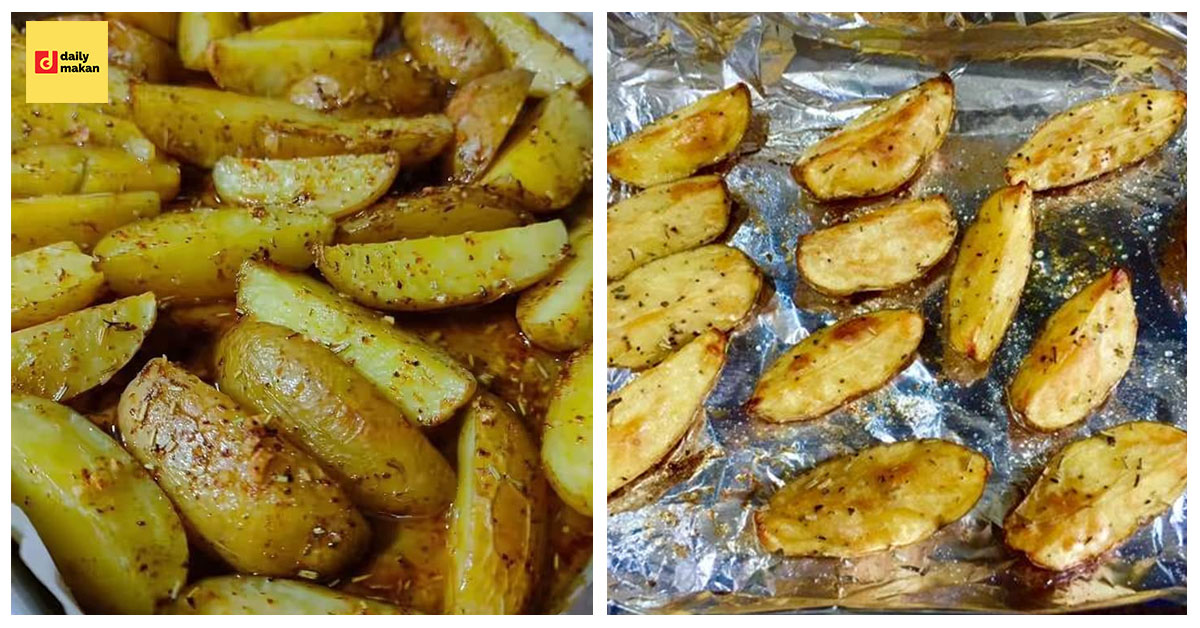 butter potato grilled