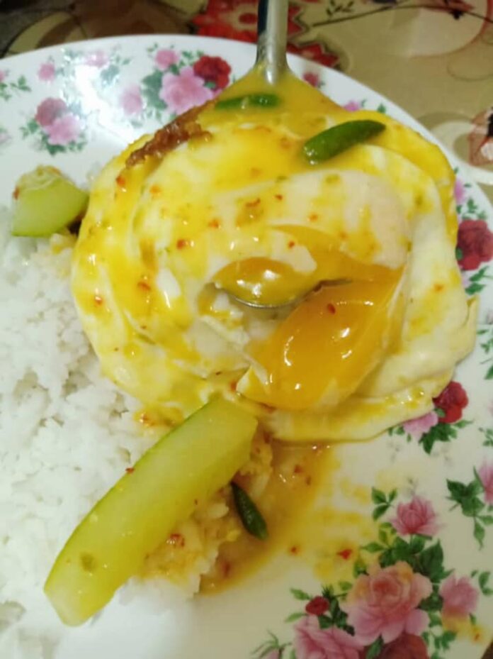 Gulai Tempoyak Telur Goyang