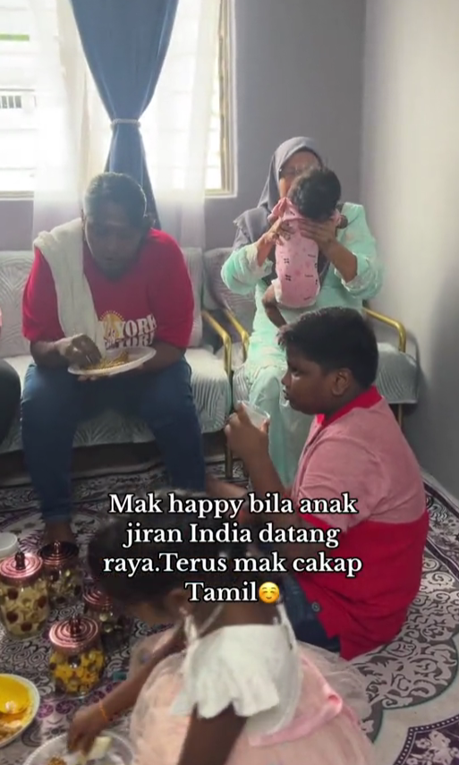 tetamu India masa Hari Raya