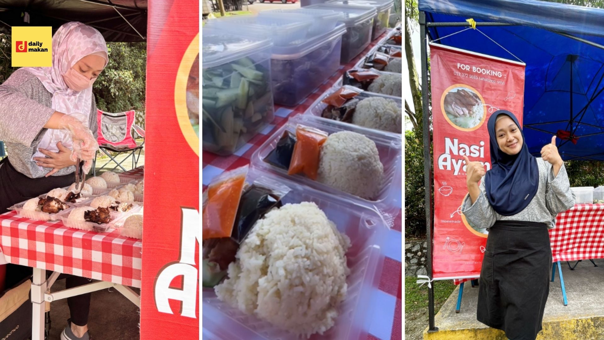 pelakon jual nasi ayam