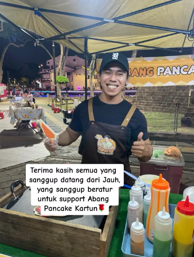 abang pancake kartun