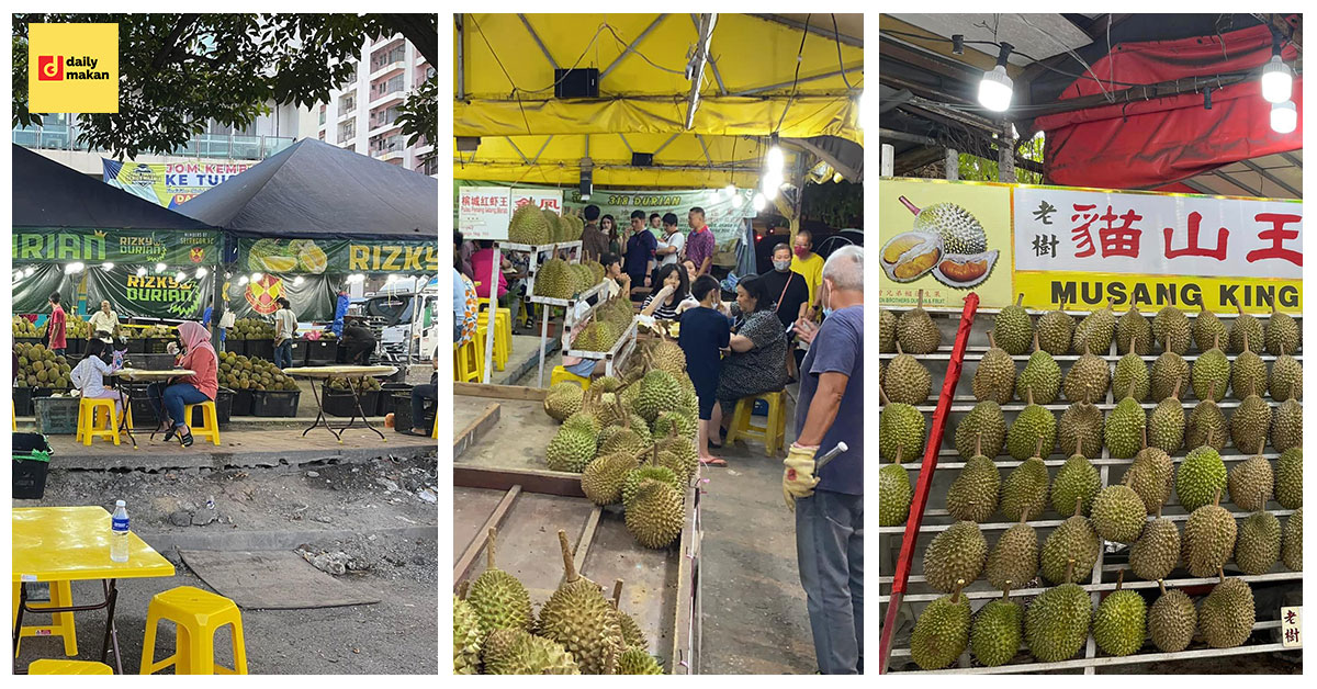 lokasi makan durian