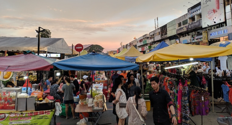 pasar malam di KL