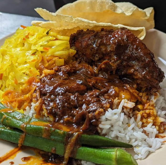 nasi kandar berpasir