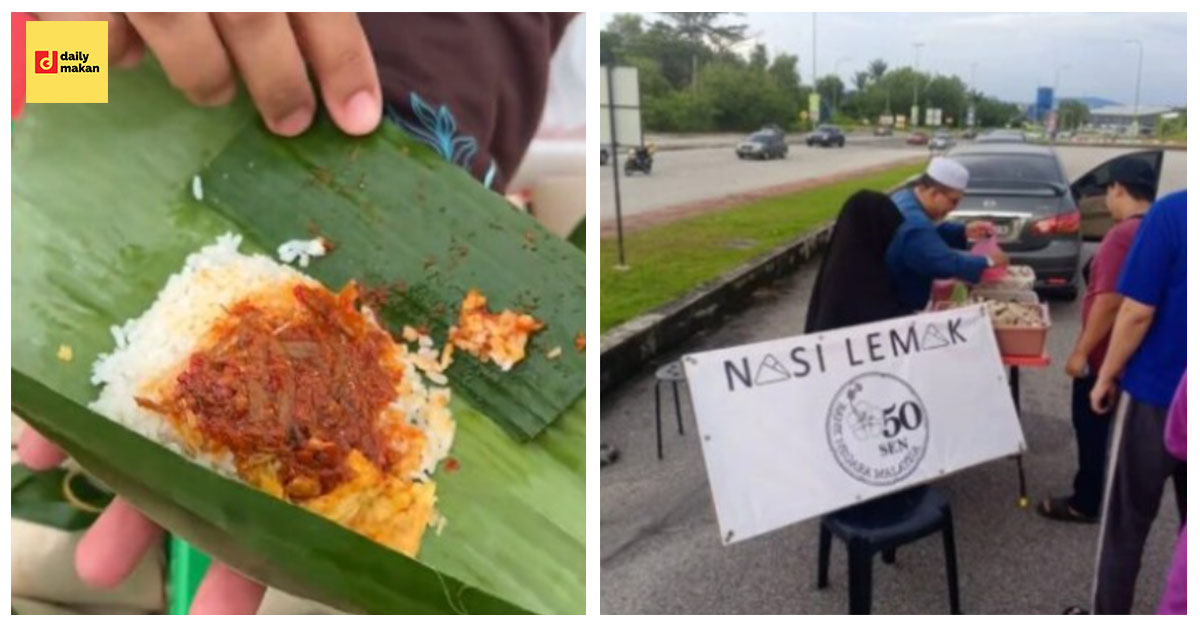 nasi lemak 50 sen