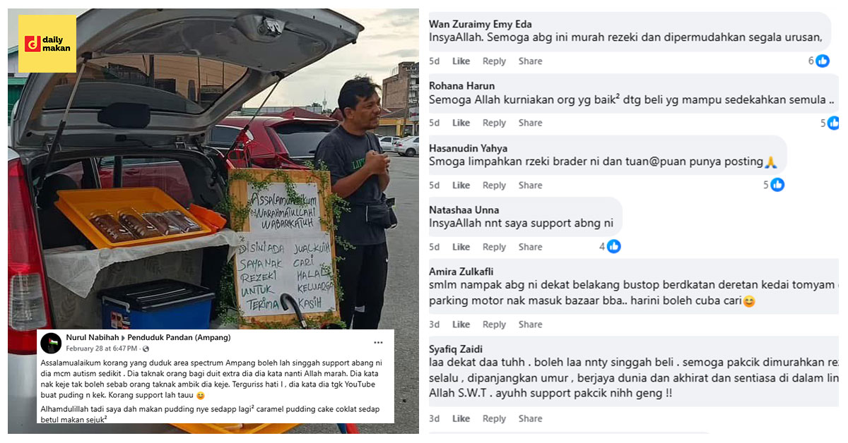 gigih jual kuih