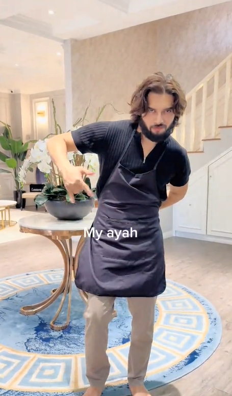 Kek Batik anak Aeril Zafrel