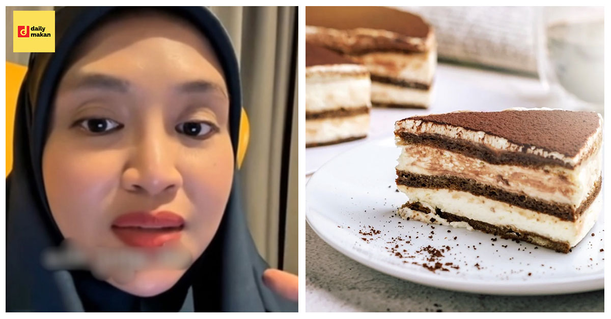 kek tiramisu buat anak kecil